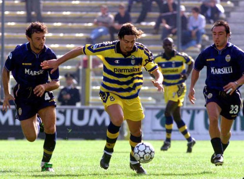Quinto posto per Dino Baggio, ex juventino che segnò il gol della vittoria della Coppa Uefa &#39;95 proprio contro i bianconeri. Ap